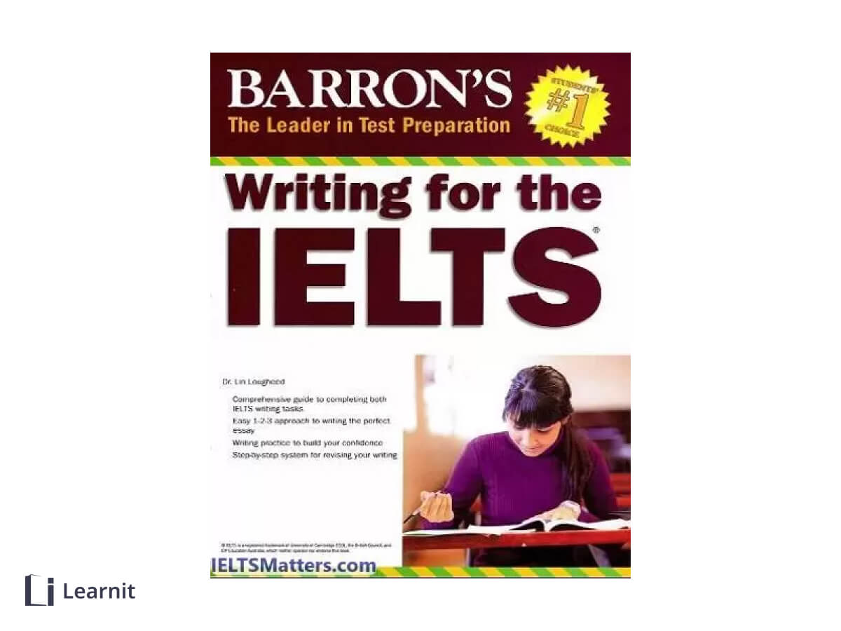 بهترین کتاب رایتینگ Barron’s Writing for the IELTS