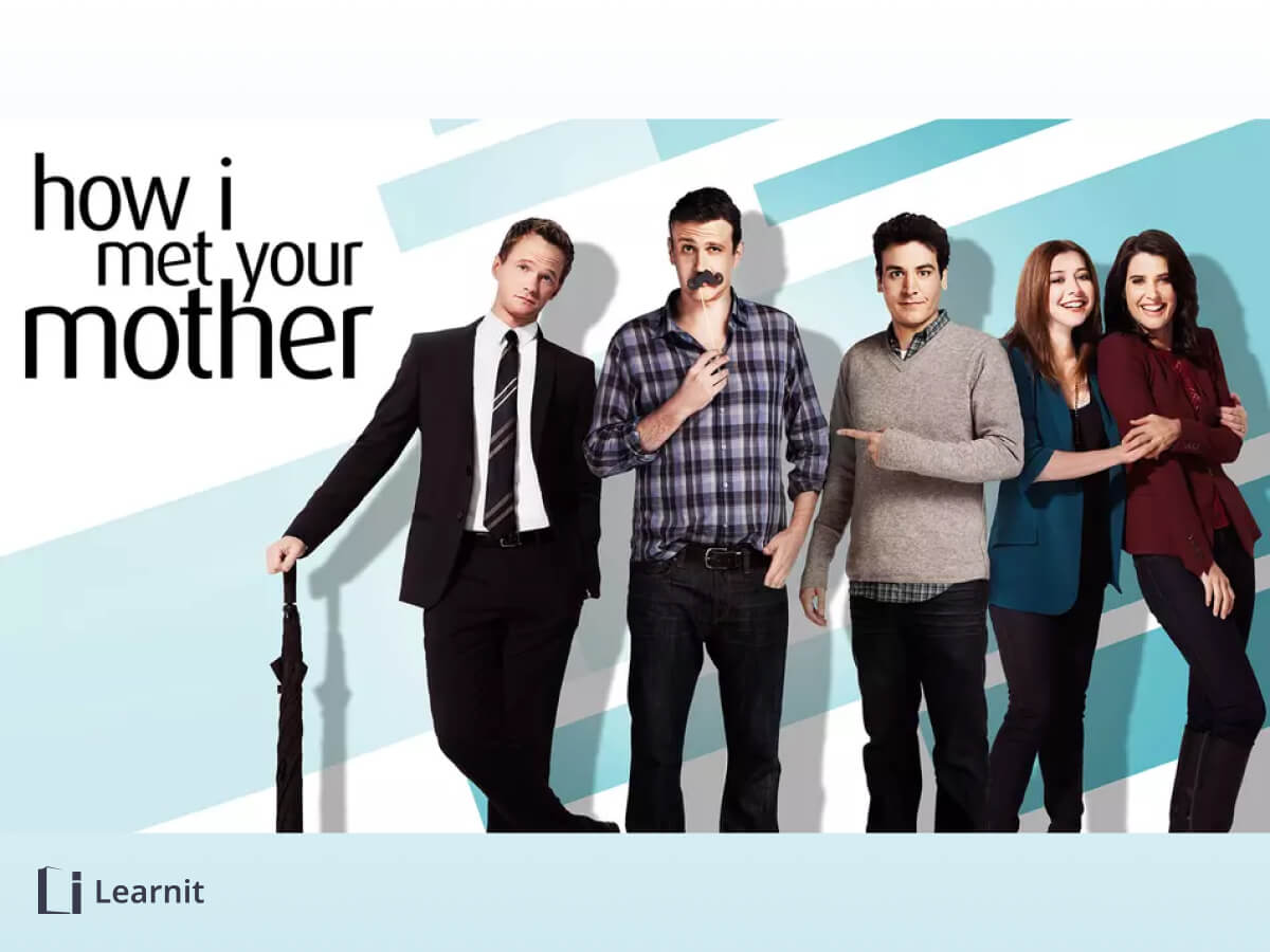 How I met your mother بهترین سریال برای یادگیری زبان 