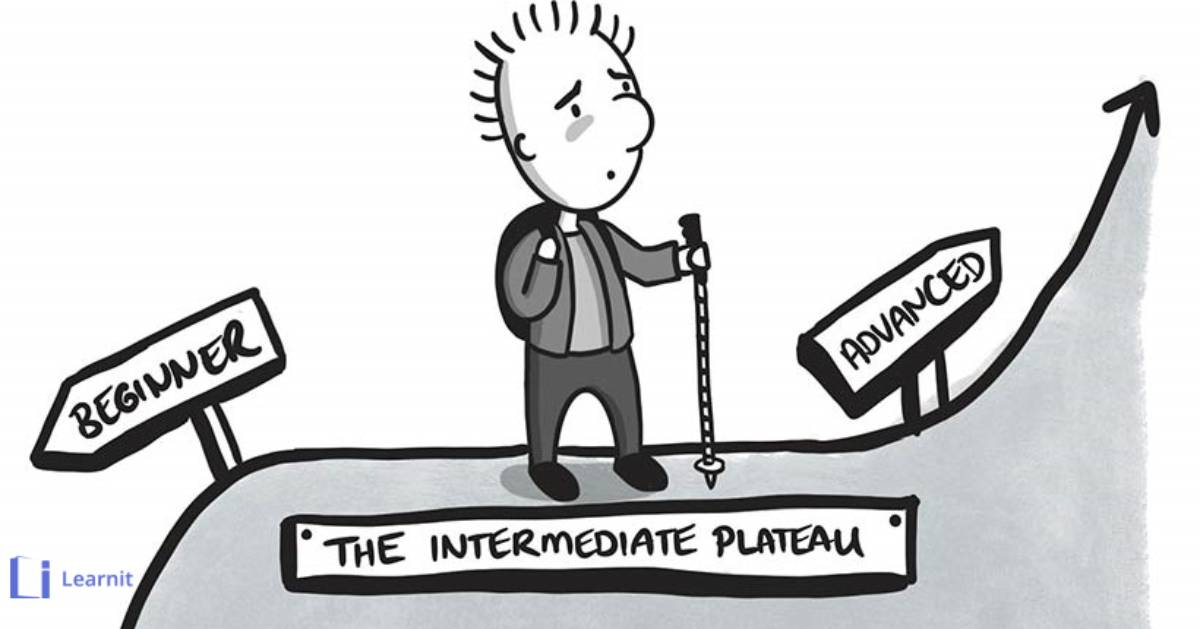 چطور وقتی در یادگیری زبان درجا می‌زنیم، دوباره پیشرفت کنیم؟ (راهنمای کامل)